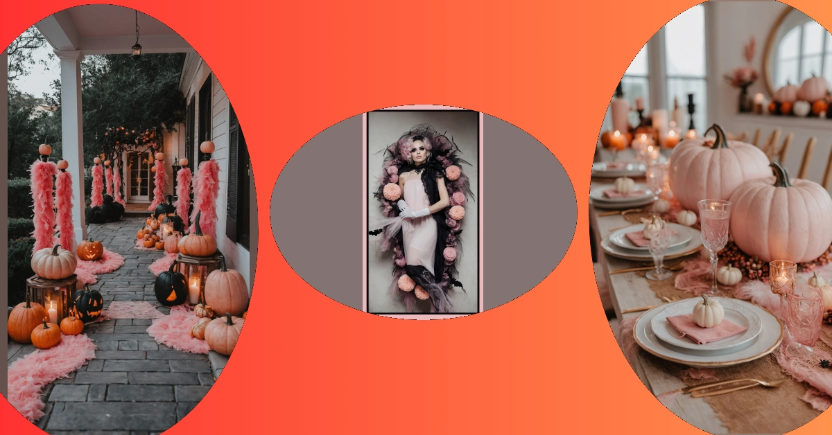 Think Pink: 12 Unique Halloween Decor Ideas for All Rooms**  
**