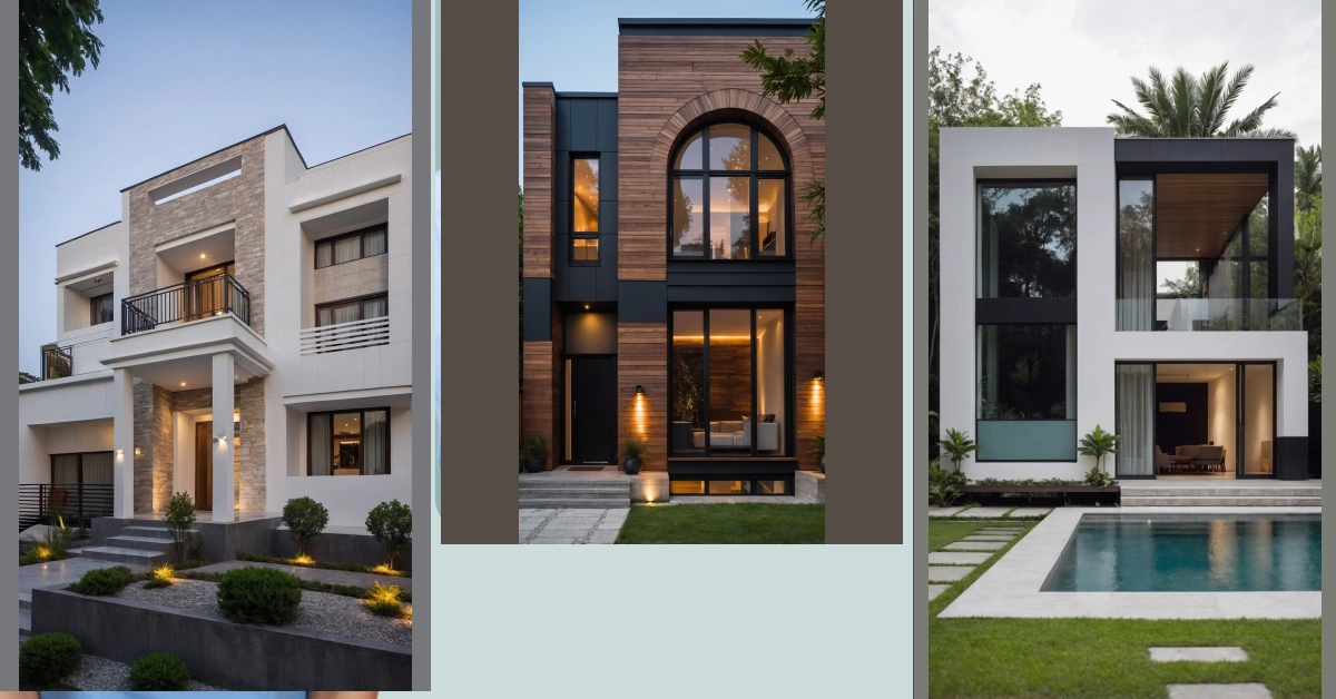 Box House Beautification: 13 Unique Exterior Concepts