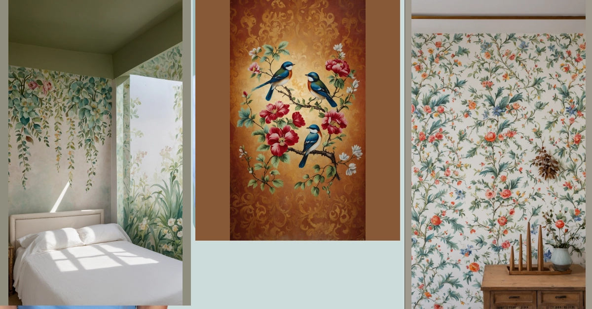 Revamp Your Walls with 08 Exciting Hand-Painted Wall Pattern Ideas