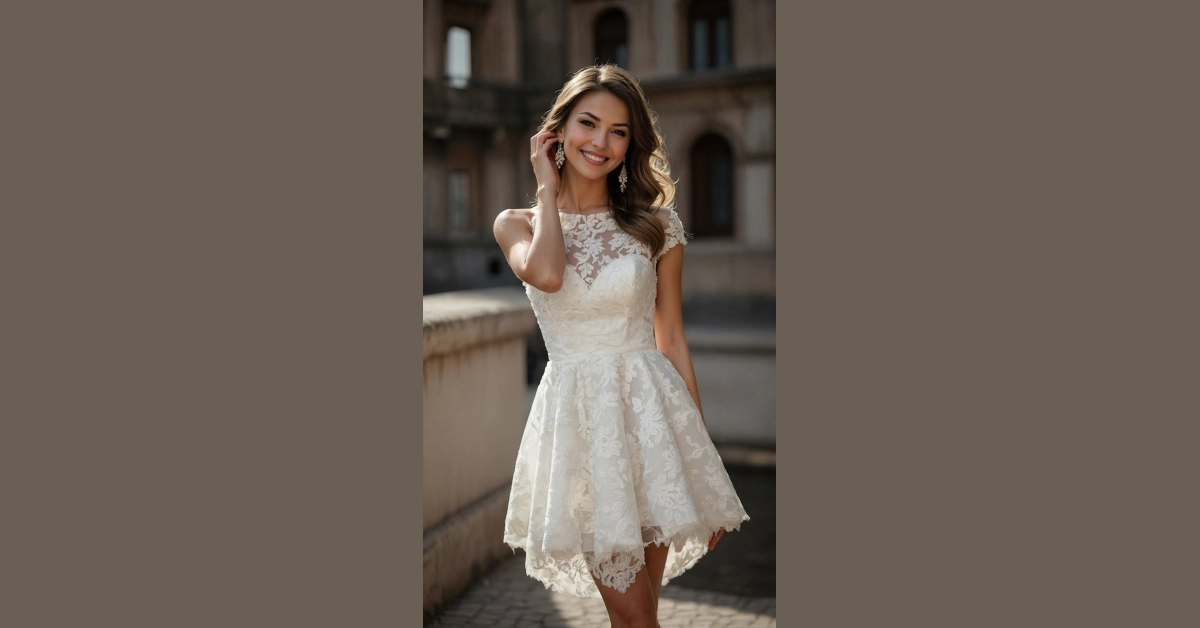 Sparkle and Shine: 7 Unique Short Wedding Dresses for Your Special Day